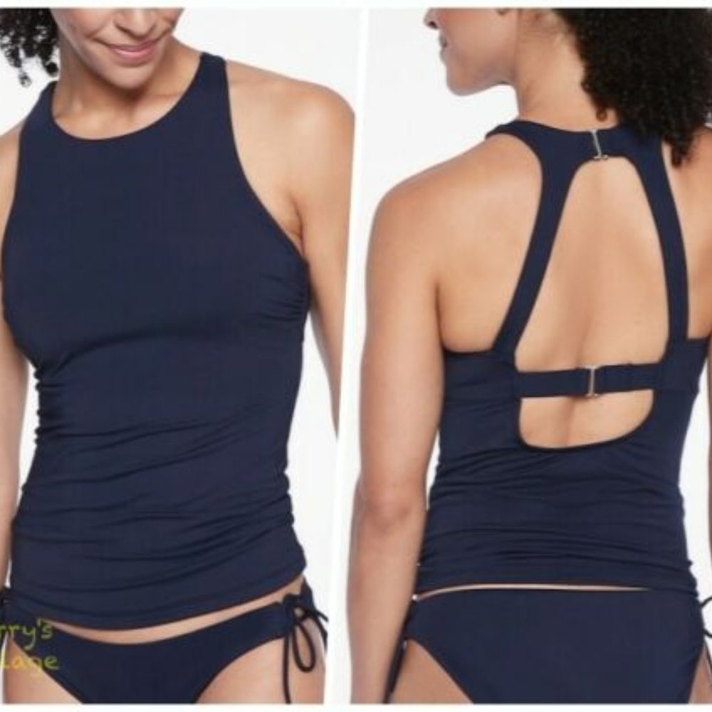 Athleta Maldives High Neck Tankini Top 36BC